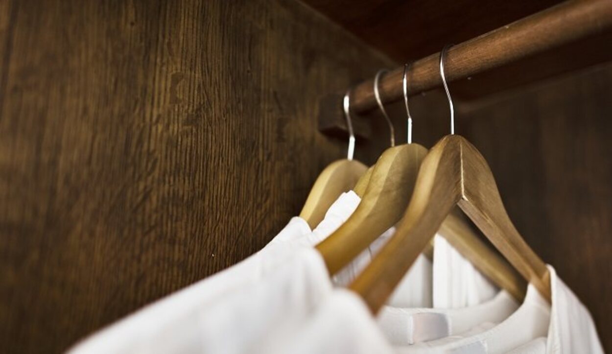 Si quieres evitar las polillas debes tener tu armario lo más limpio posible sin nada de polvo ni suciedad