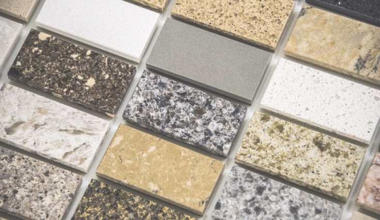 Varios tipos de encimeras de granito