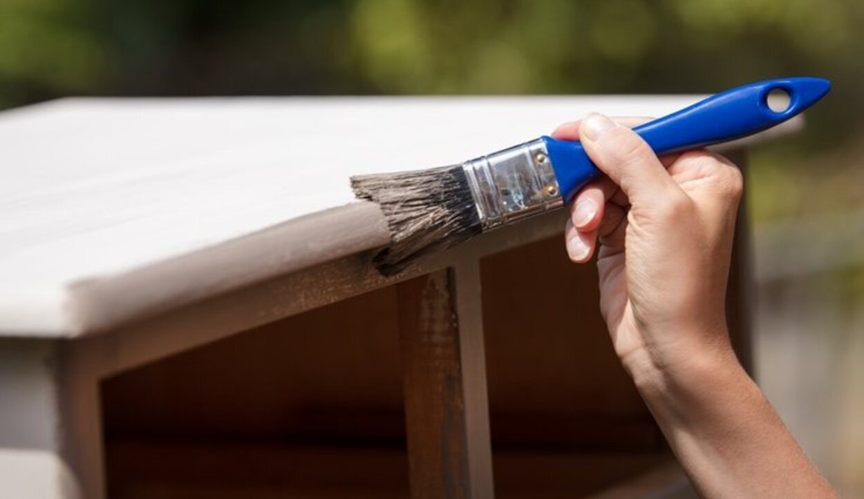 La pintura a la tiza es ideal para restaurar muebles antiguos