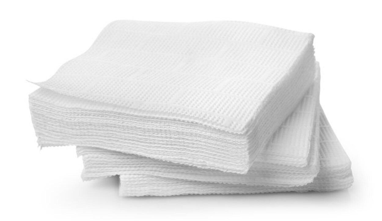 Despídete de las servilletas de papel y pásate a las de tela 