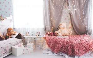 Dormitorio de bebé al estilo Shabby Chic