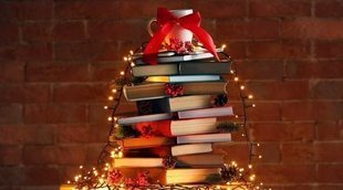 Cómo hacer un árbol de Navidad de libros