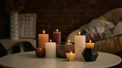 Cómo usar velas para decorar tu hogar